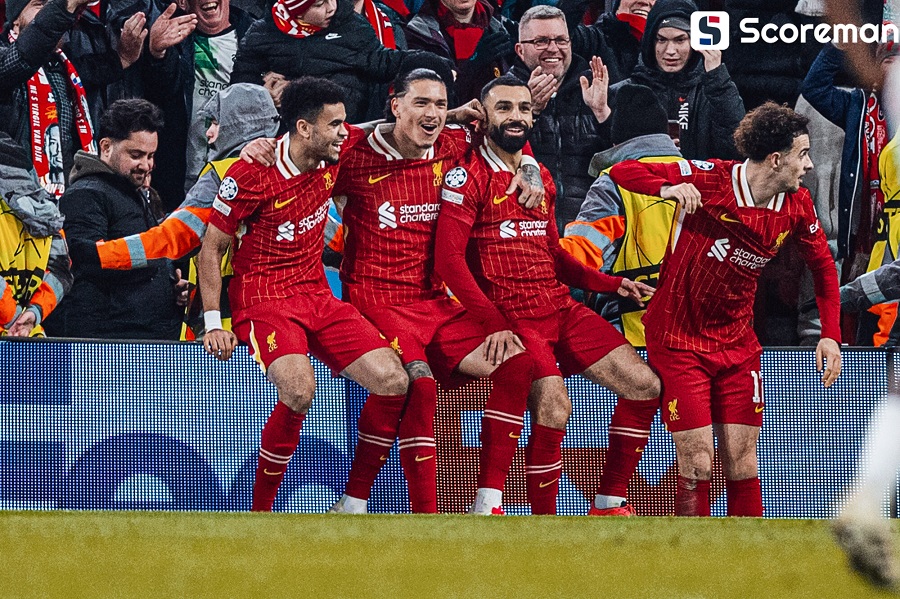 리버풀, 릴 2-1 제압... UCL 7연승으로 16강행